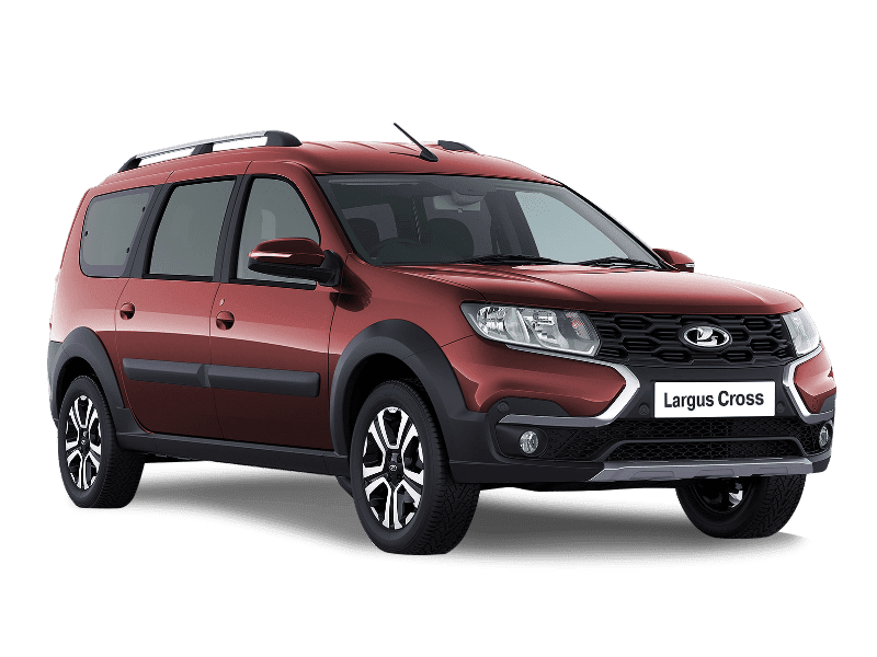 Купить Lada Largus Cross в Краснодаре - Красный «Красный сплав» (136) - металлик